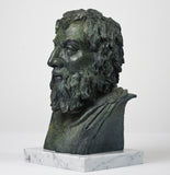 Epictetus - bronze portrait bust