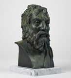 Epictetus - bronze portrait bust