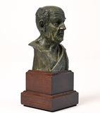 Seneca - pewter portrait bust